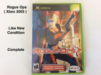 Rogue Ops ( Xbox - 2003 ) - Like New ( Only $10 )