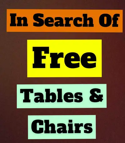 ISO RESTAURANT/CAFE TABLES & CHAIRS, View more