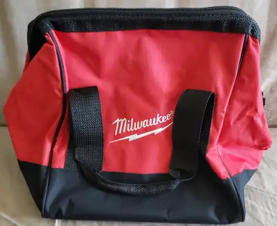 Assorted New Tool Bags:  Milwaukee, DeWalt, Bosch, View more