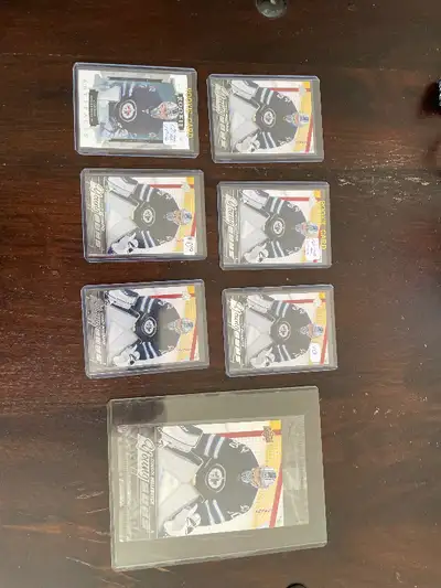 Connor Hellebuyck Rookie Card Lot, View more
