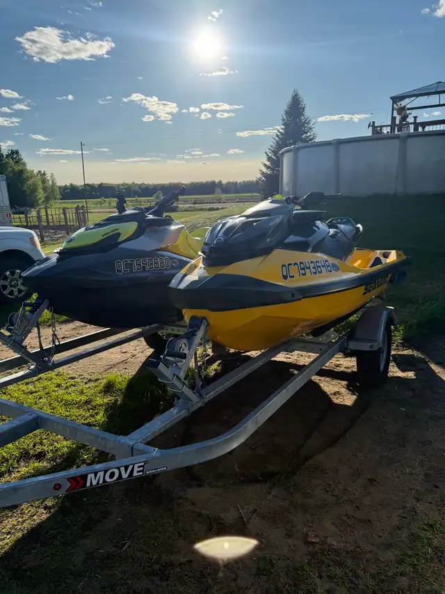 2 motomarines un GTR 230 2021  et un RXP-X 300 2021  in Personal Watercraft in Trois-Rivières - Image 3