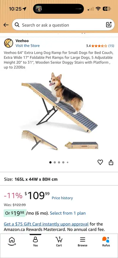 dog ramp , View more