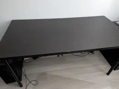 Free Black Ikea Desk 60*30 inch (5ftx2.5ft), View more