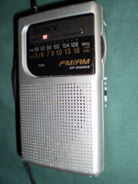 Compact Portable Shortwave Radios, Panasonic Realistic Sony