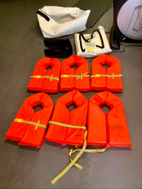 Life Jackets and Throwing Device
