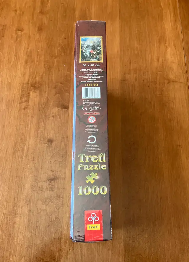 New 1000-Piece Trefl Puzzle, Bitwa Pod Grunwaldem by Jan Matejko62863284379394123