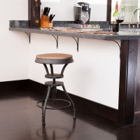 New in Box -Lucian  Top Adjustable Barstool $225+tx