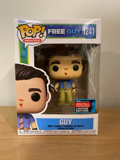 NIB Guy from Free Guy Funko Pop, View more