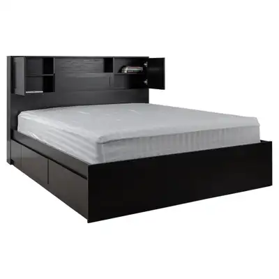 JYSK Cardiff Bed Frame with Storage Queen Selling a stylish and functional bed frame with 4 built-in...