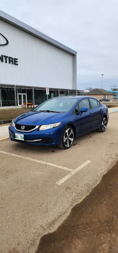 2013 Civic EX/L Fresh Saftey 197XXX Kms Rebuild Title Does not come with rims on picture it will com...
