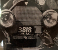Wanted  -  Quebec License Plate “3818  PQ.”    1913