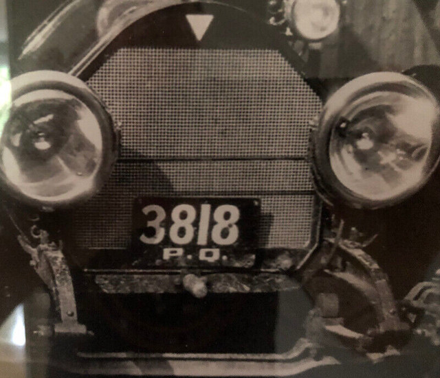 Wanted  -  Quebec License Plate “3818  PQ.”    1913 in Arts & Collectibles in Ottawa