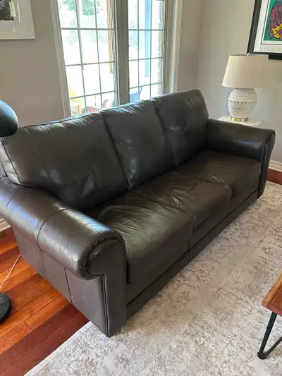 Leather Sofa/Leather chair, View more