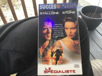 VHS Sylvester Stallone & Sharon Stone Le Spécialiste (c)1994