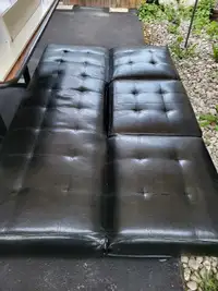 FREE LEATHER FUTON ALSO IKES PONG CHAIR