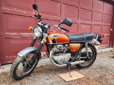 Vintage 1973 Honda CB350 Motorcycle. Incredible. Only 7,697 Original Miles. All Factory Parts. Alway...