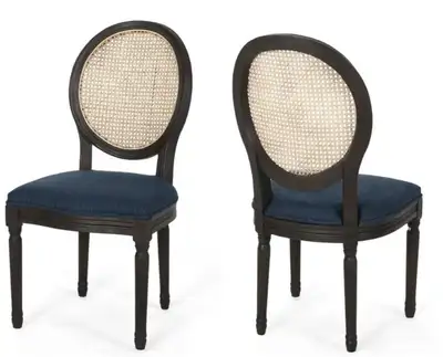 French Country Cane Back Louis Chairs – Set of 2 – New!!, View more
