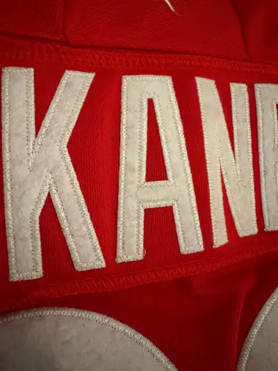 Patrick Kane Detroit red wings centennial jersey, View more