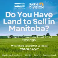 Do You Have Land to Sell in MB?