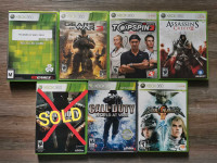 Assorted Xbox 360 games $5-$15