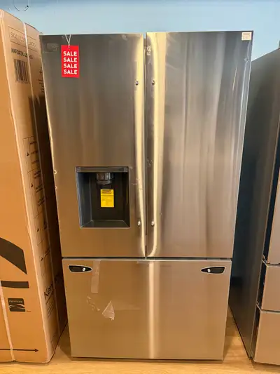 LG “36” Stainless Steel French Door with Dual Ice Maker, View more