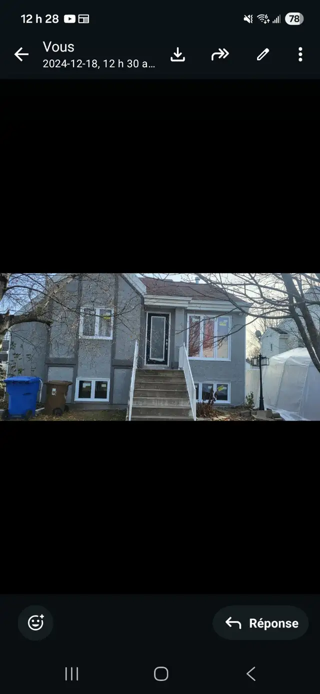 Logement à louer 4 1/2