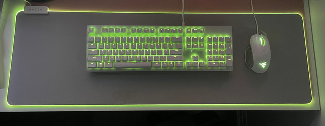 Razer Mercury Edition - Gaming Keyboard, Mouse, and Mousepad in Mice, Keyboards & Webcams in Mississauga / Peel Region - Image 3