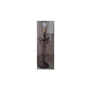 Rustic Wrought Iron Lamp in Arts & Collectibles in Oshawa / Durham Region