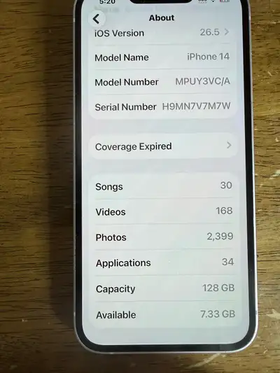 iPhone 14 - 128 gb, View more