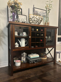 Bar cabinet/ wine console 