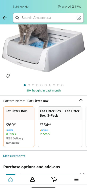 Automatic litter box for sale $180 obo - PetSmart in Accessories in Cambridge - Image 4