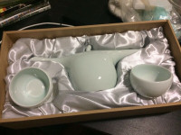 New: Porcelain Tea Set - One of a Kind