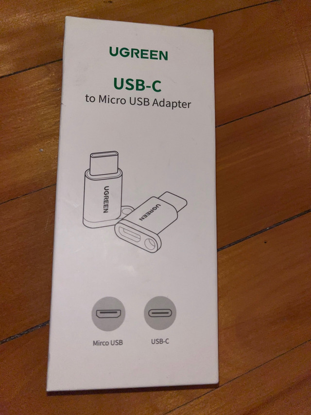 Ugreen set of 2 USB-C to micro usb adapter  dans Autre  à Ville de Montréal - Image 4