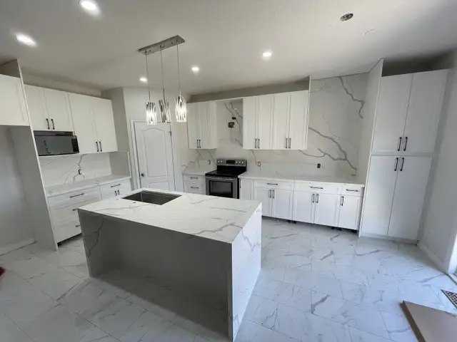 Transform Your Kitchen With Our Premium Quartz Countertop  in Cabinets & Countertops in City of Toronto - Image 3