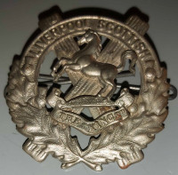 WW1 Liverpool Scottish Regiment Cap Badge