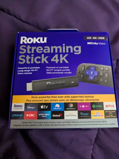 Roku 4K Streaming Stick, View more