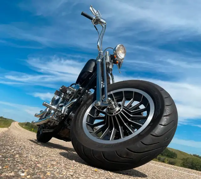 Harley Davidson Hardtail Chopper in Street, Cruisers & Choppers in Red Deer - Image 3