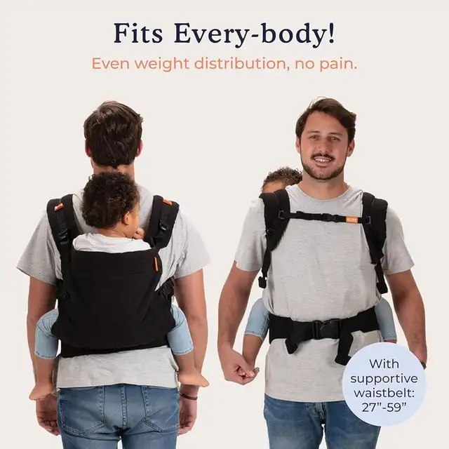 Beco Toddler Carrier with Extra Wide Seat - 20-60 Pounds in Strollers, Carriers & Car Seats in Markham / York Region - Image 5