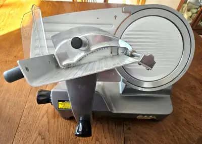 Selling a commercial 10 inch meat slicer by Cabela's In very good condition; used only a few times....