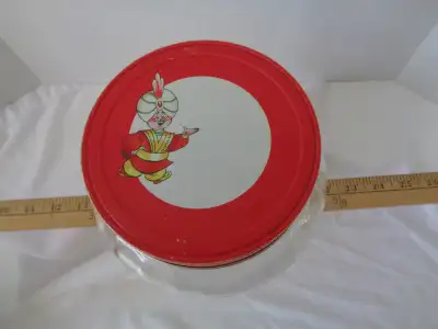 Vintage NABOB Coffee Glass Jar., View more