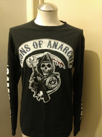 Ladies Black Sons Of Anarchy Top