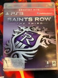Video Games: Saints Row The Third PS3