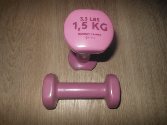 Fitness Dumbbells  Hand Weights pair. dans Appareils d'exercice domestique  à Ville de Montréal - Image 4