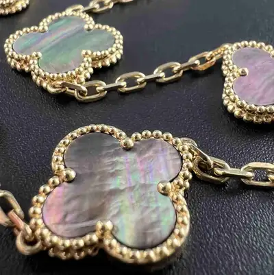 Van Cleef & Arpels Bracelet, 1:1, Grey Mother of Pearl, View more