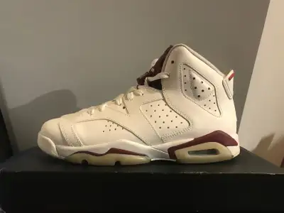 Nike Air Jordan 6 Maroon - 7y, View more