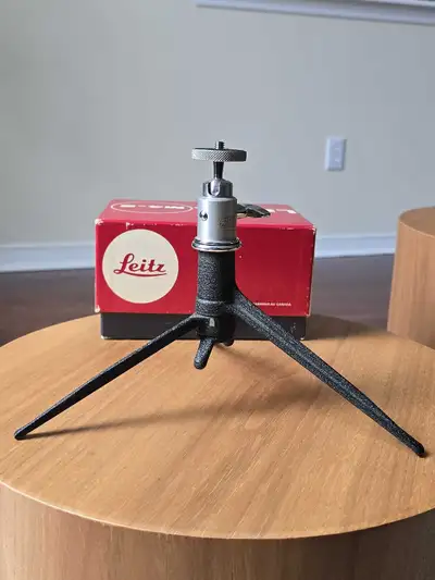 Leitz mini ball head & tabletop tripod, View more