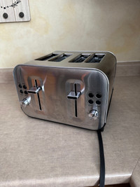 T-FAL 4 slice toaster