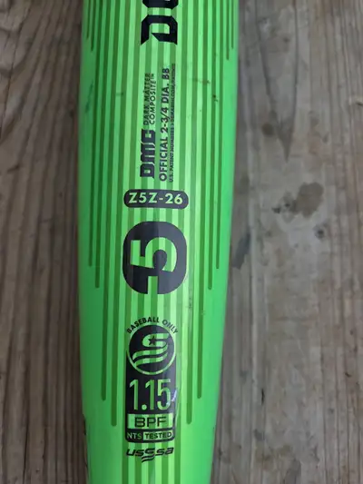 2026 Demarini Zen USSSA baseball bat, View more