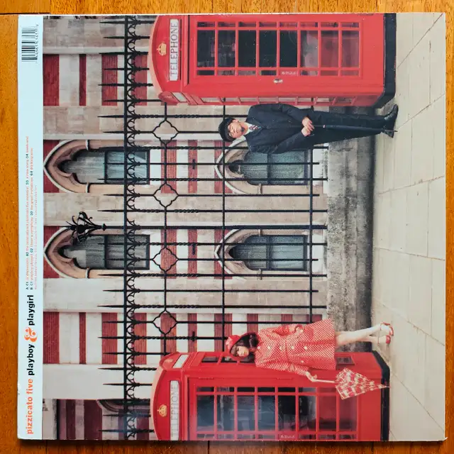Pizzicato Five "Playboy & Playgirl" VINYL LP62863732809218121