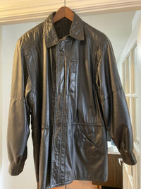 Authentic Men's Large Leather Jacket